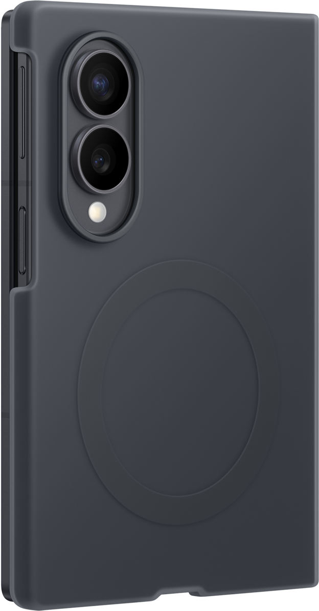 Deksel for Samsung Galaxy Z Fold8 F971, Silicone Magnet Case, Svart EF-EF971CBEGWW