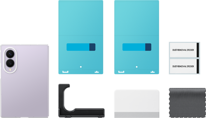 Deksel til Samsung Galaxy Z Fold8 F971, Klar deksel, Transparent EF-QF971CTEGWW