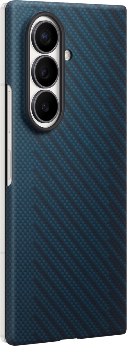 Deksel for Samsung Galaxy Z Fold8 Ultra F976, Carbon Magnet Case, Marineblå EF-KF976SNEGWW