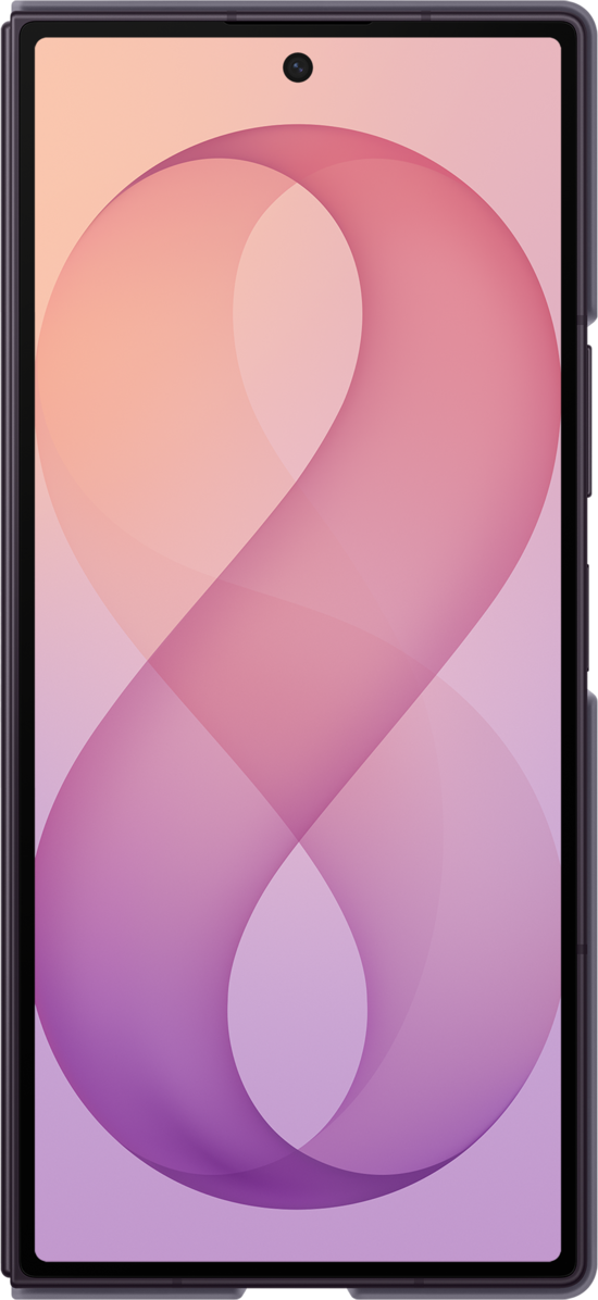 Deksel for Samsung Galaxy Z Fold8 Ultra F976, Silicone Magnet Case, Lilla EF-EF976CVEGWW