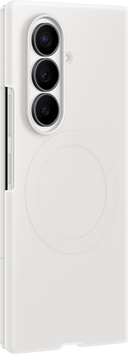 Deksel til Samsung Galaxy Z Fold8 Ultra F976, Silicone Magnet Case, Hvit EF-EF976CWEGWW
