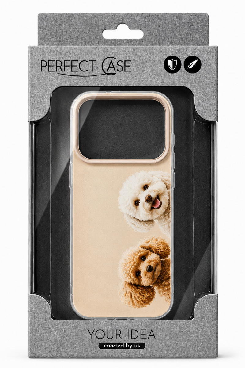 Deksel for Samsung Galaxy A07 5G A076 / A07 4G A075, Perfect Case, Dreamora Poodle, Flerfarget