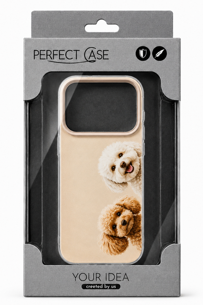 Deksel for Samsung Galaxy A07 5G A076 / A07 4G A075, Perfect Case, Dreamora Poodle, Flerfarget