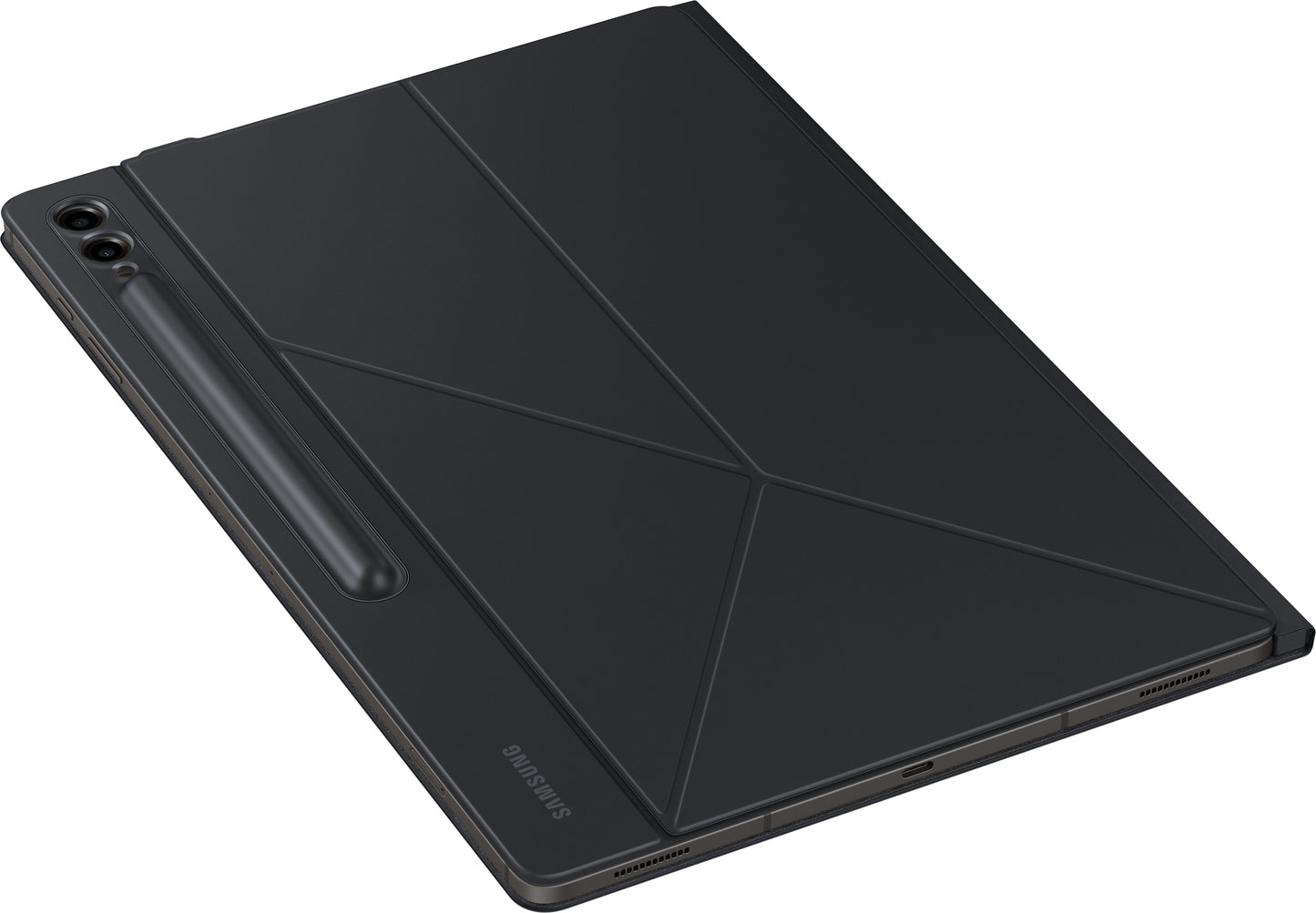 Deksel for Samsung Galaxy Tab S9 Ultra, Smart Book Cover, Svart EF-BX910PBEGWW