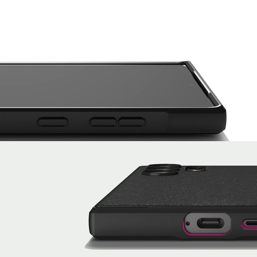 Deksel for Samsung Galaxy S24 Ultra S928, Ringke, Onyx, Svart