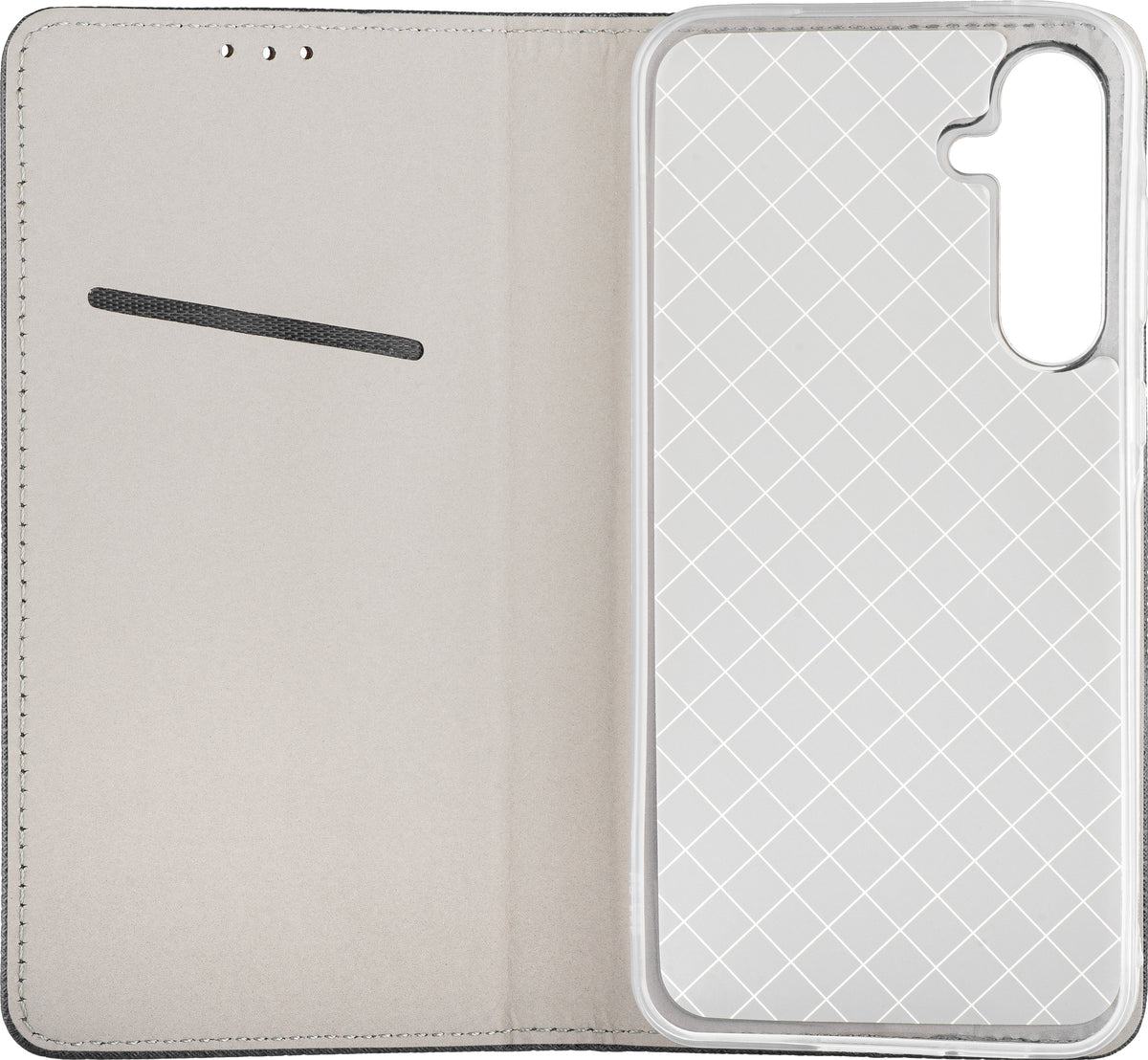 Deksel for Samsung Galaxy A23 5G A236 / A23 A235, OEM, Smart Magnet, Svart