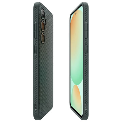 Deksel for Samsung Galaxy S24 FE S721, Spigen, Liquid Air, Grønn ACS08619