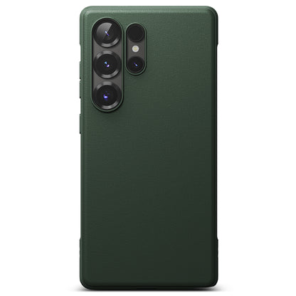 Deksel for Samsung Galaxy S25 Ultra S938, Ringke, Onyx, Grønn