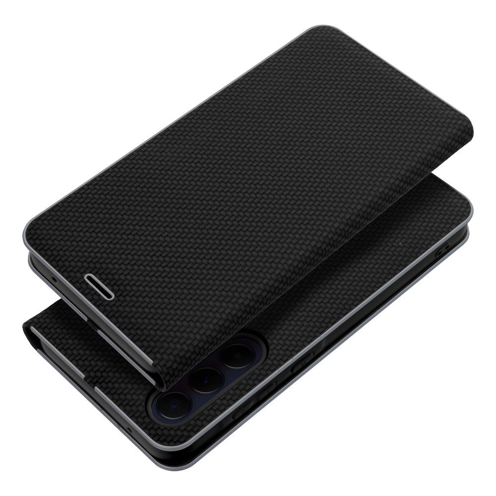 Deksel for Samsung Galaxy S10 G973, OEM, Luna Carbon, Svart