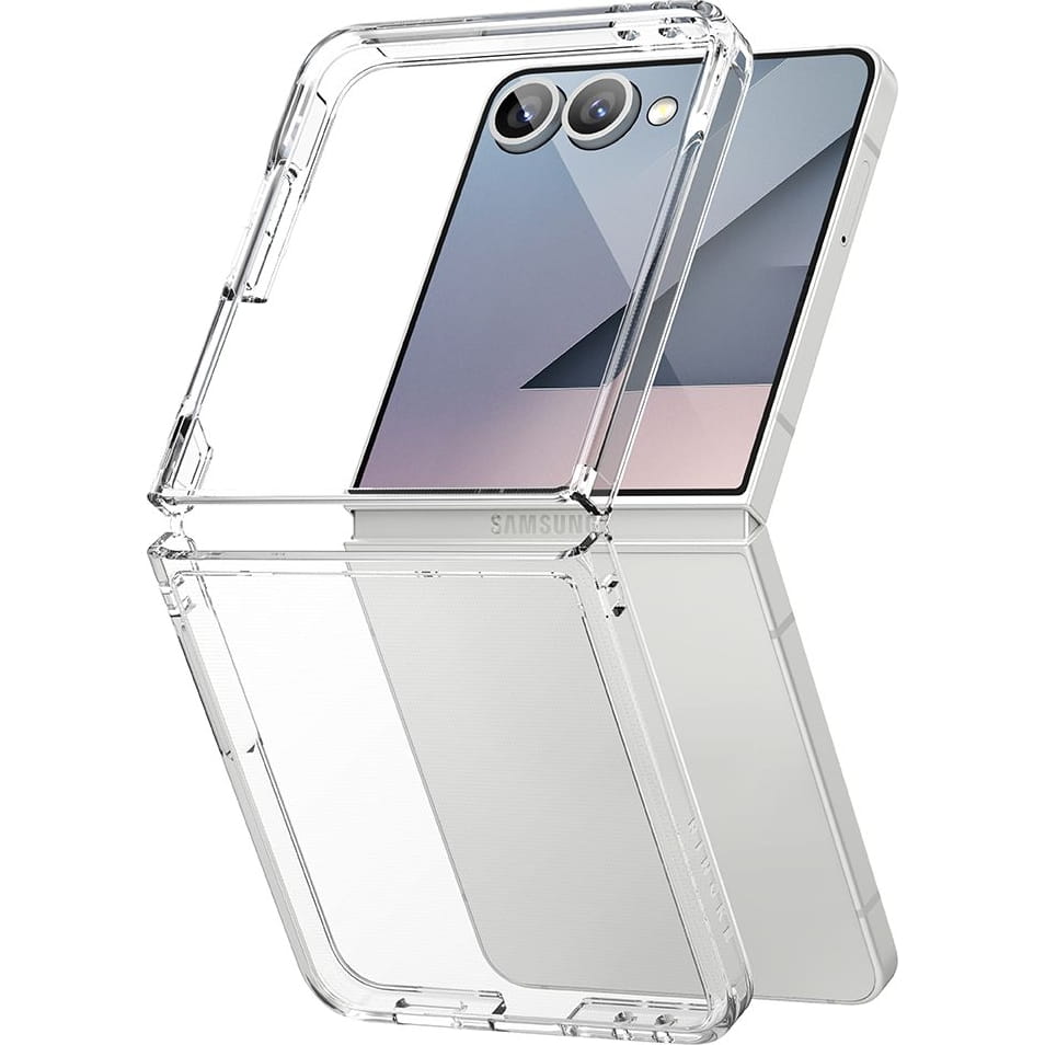 Deksel for Samsung Galaxy Z Flip7 F766, Ringke, Fusion, Gjennomsiktig