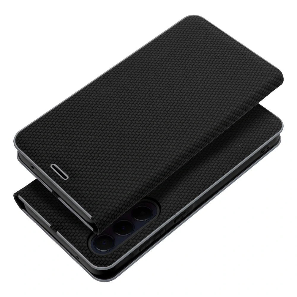 Deksel for Samsung Galaxy A36 A366, OEM, Luna Carbon, Svart