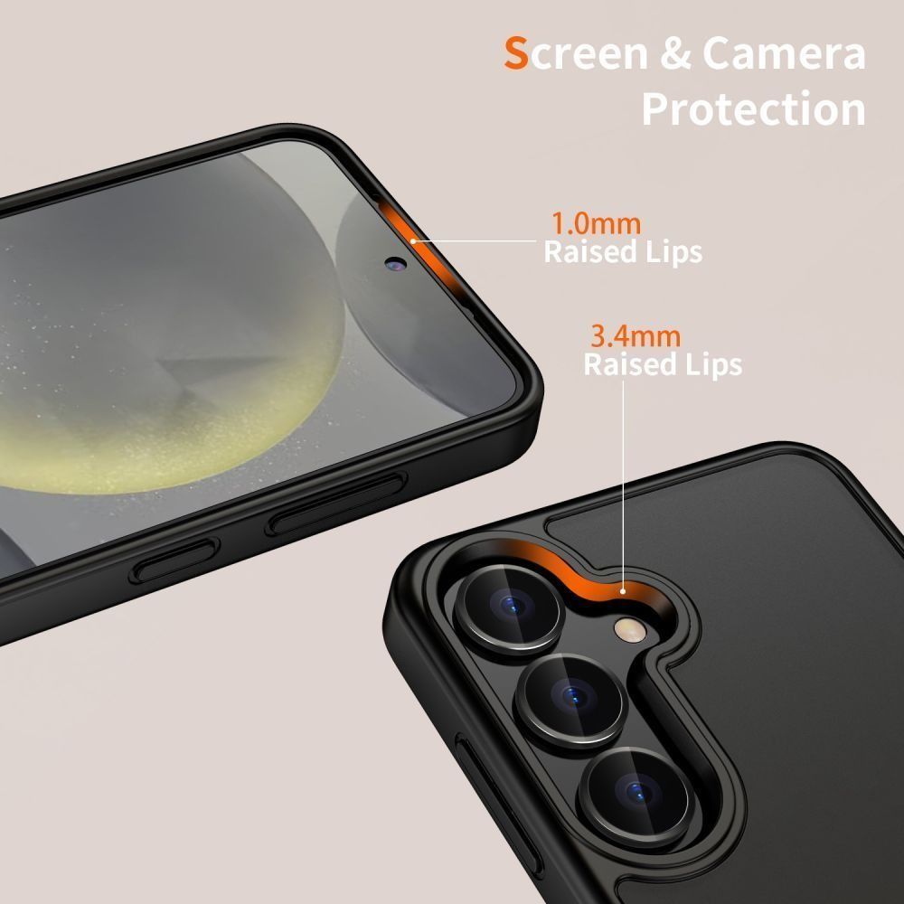Deksel for Samsung Galaxy A37 5G / A56 A566 / A36 A366, Tech-Protect, Magmat, Matt Svart