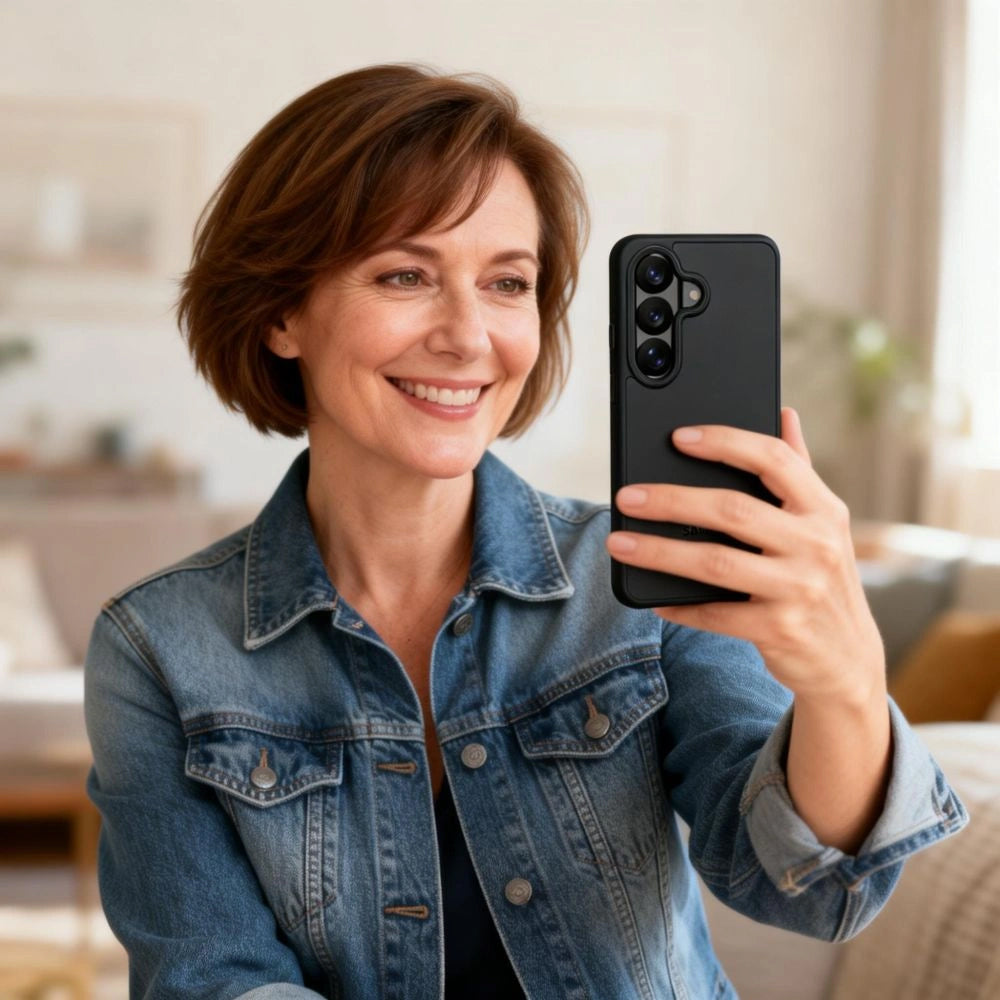 Deksel til Samsung Galaxy A57 5G, Tech-Protect, Magmat, Matt svart