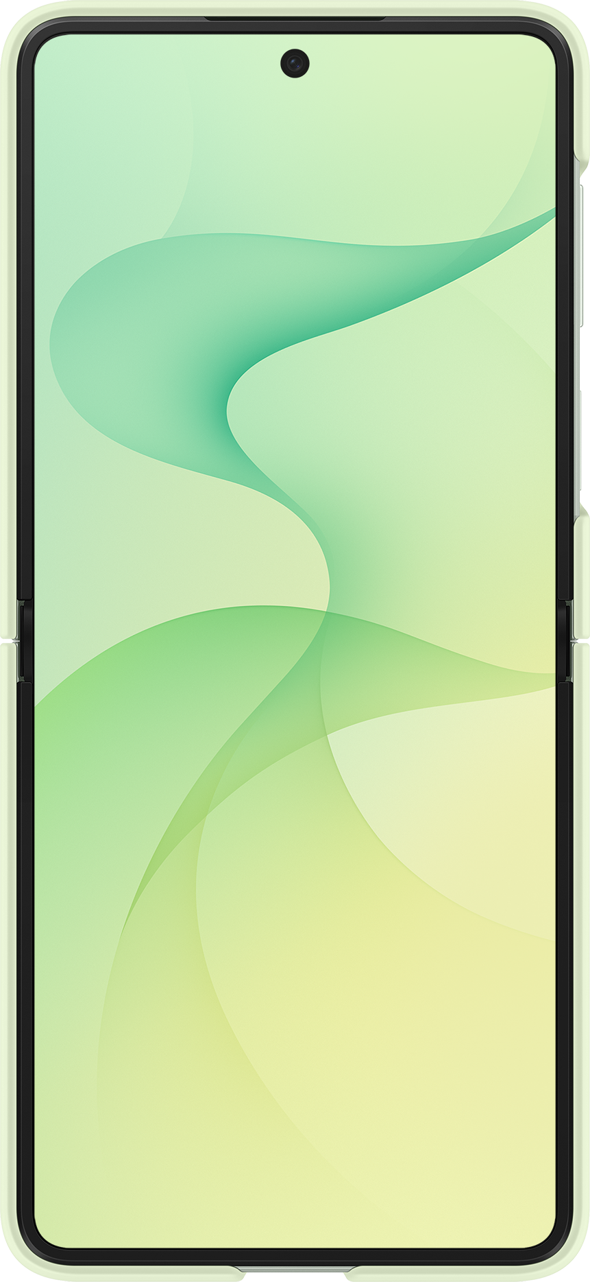 Deksel for Samsung Galaxy Z Flip8 F776, silikonringmagnet, grønn EF-EF776CGEGWW