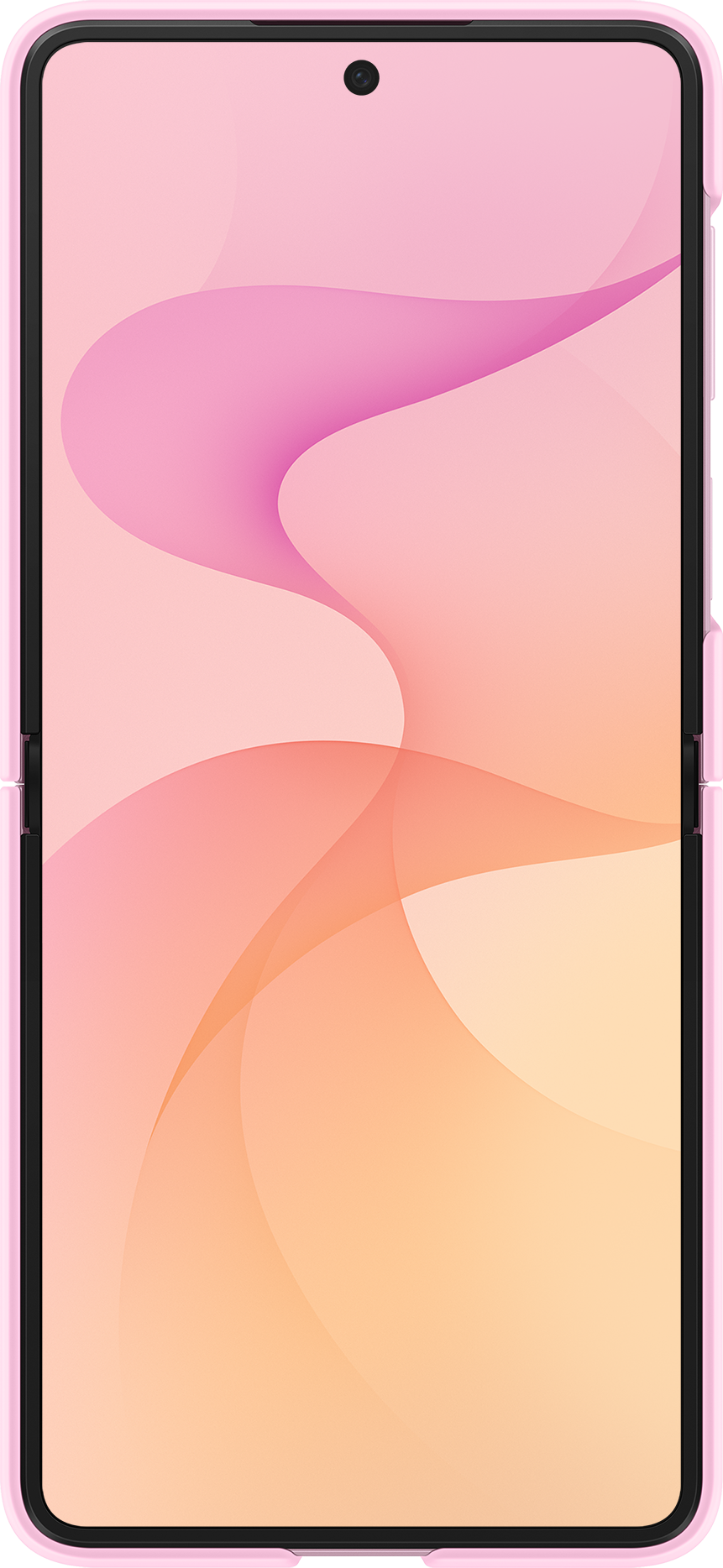 Deksel for Samsung Galaxy Z Flip8 F776, Silicone Ring Magnet, Rosa EF-EF776CVEGWW