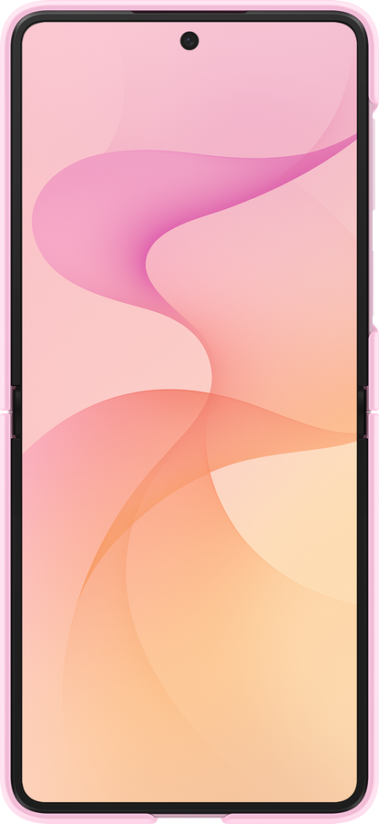 Deksel for Samsung Galaxy Z Flip8 F776, Silicone Ring Magnet, Rosa EF-EF776CVEGWW