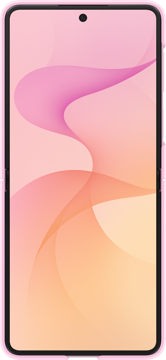 Deksel for Samsung Galaxy Z Flip8 F776, Silicone Ring Magnet, Rosa EF-EF776CVEGWW