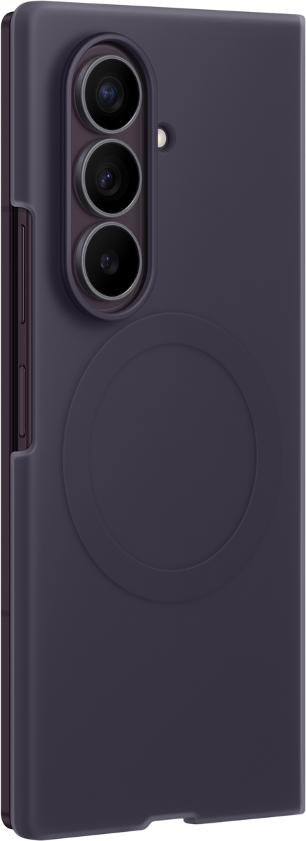 Deksel for Samsung Galaxy Z Fold8 Ultra F976, Silicone Magnet Case, Lilla EF-EF976CVEGWW