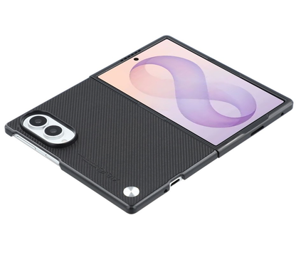 Deksel for Samsung Galaxy Z Fold8 F971, X-Level, Karbon, Svart