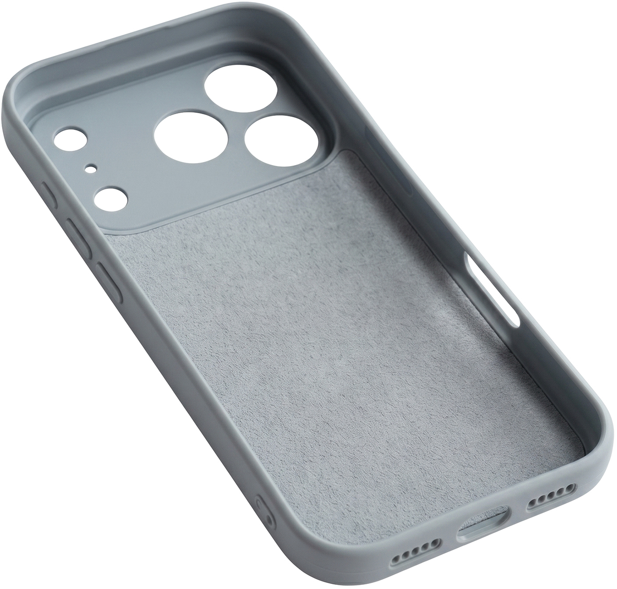 Deksel for Samsung Galaxy A18 5G A186 / A18 4G A185 / A17 4G A175 / A17 5G A176, OEM, silikon, sølvfarget