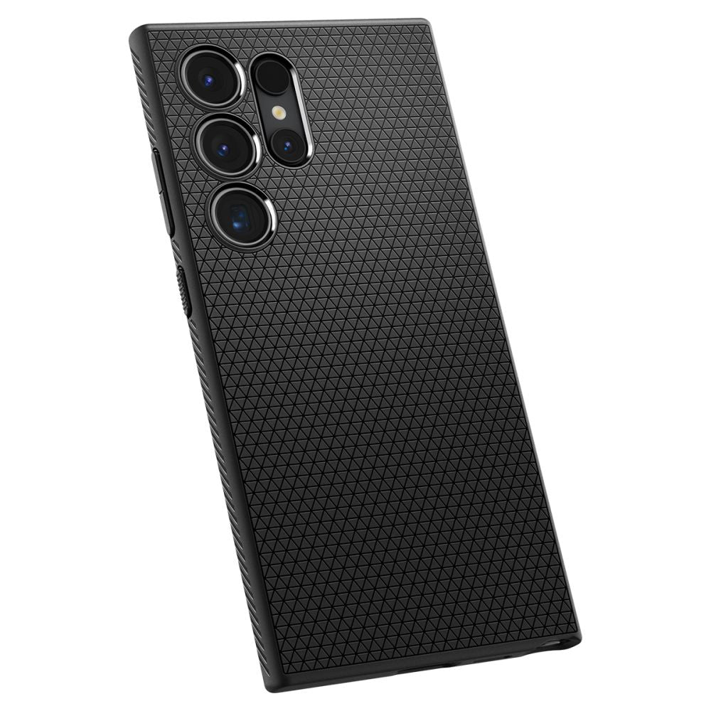 Etui til Samsung Galaxy S24 Ultra S928, Spigen, Liquid Air, Svart 
