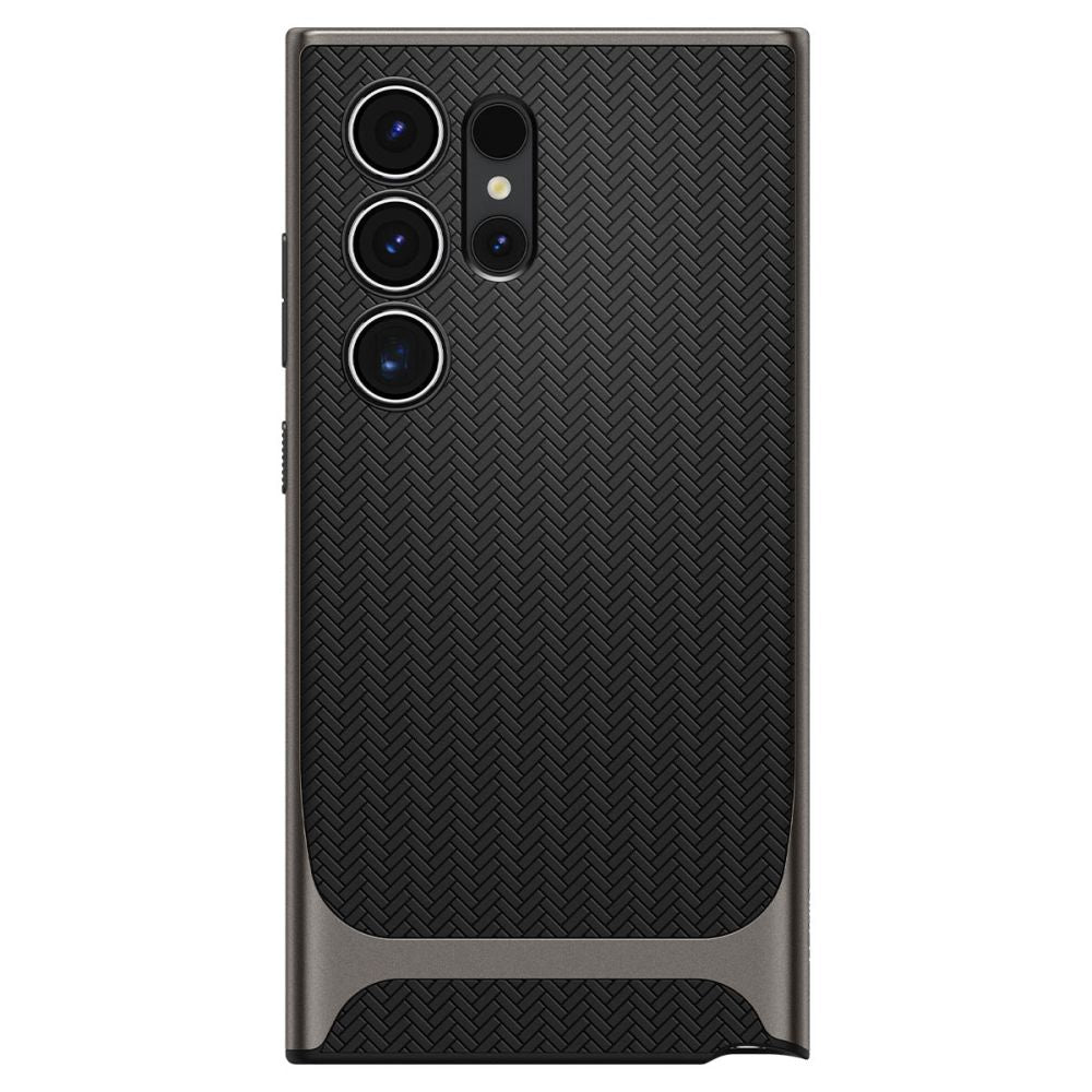 Deksel for Samsung Galaxy S24 Ultra S928, Spigen, Neo Hybrid, Grå ACS07305