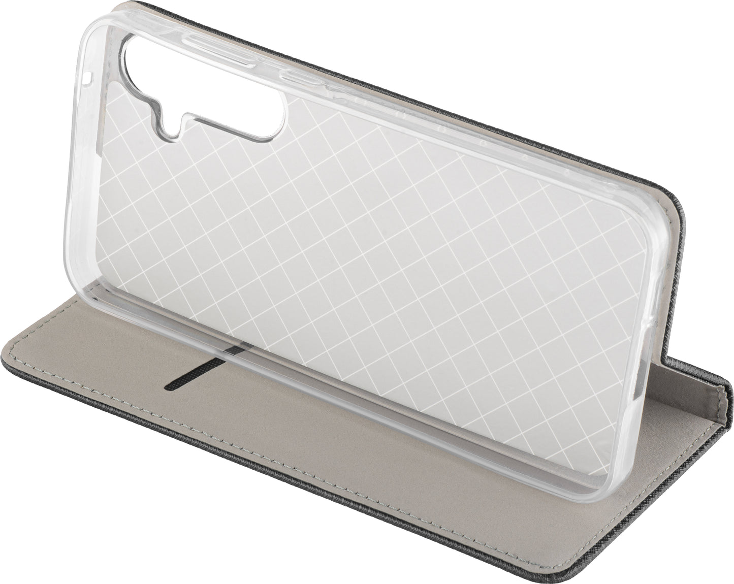 Deksel for Samsung Galaxy A71 A715, OEM, Smart Magnet, Svart