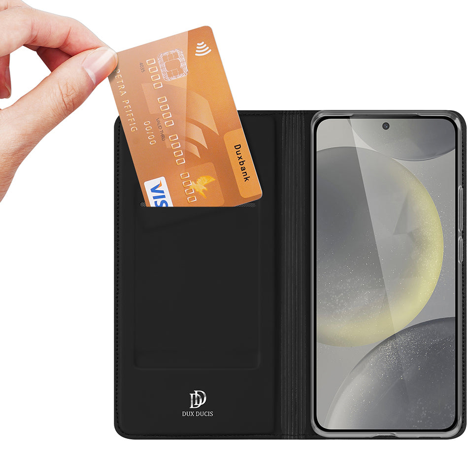 Deksel for Samsung Galaxy S24 FE S721, DUX DUCIS, Skin Pro, Svart