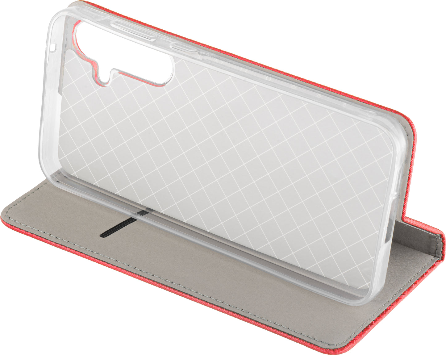 Deksel til Samsung Galaxy A26 A266, OEM, Smart Magnet, Rød