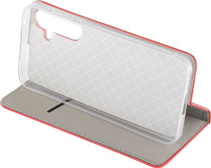 Deksel til Samsung Galaxy A26 A266, OEM, Smart Magnet, Rød