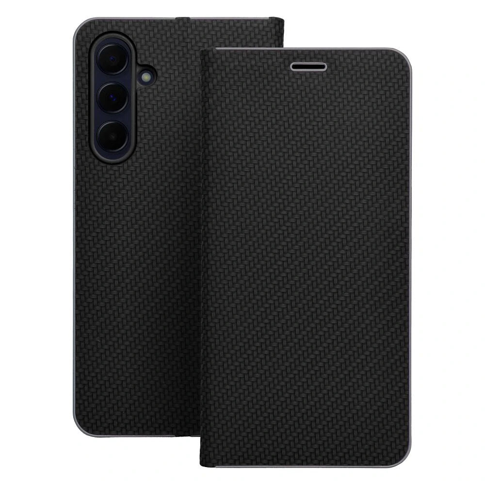Deksel for Samsung Galaxy A36 A366, OEM, Luna Carbon, Svart
