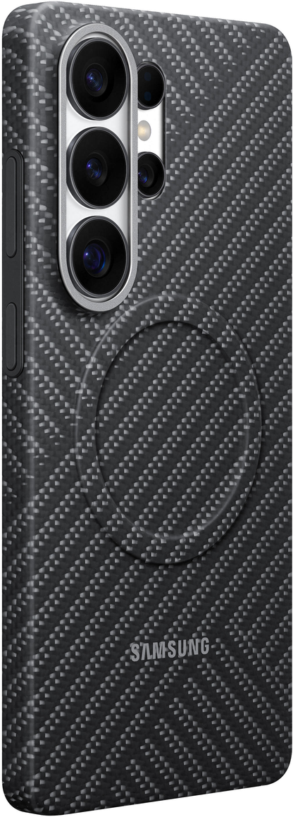 Deksel for Samsung Galaxy S26 Ultra S948, Carbon Magnet Case, Grå EF-KS948SSEGWW