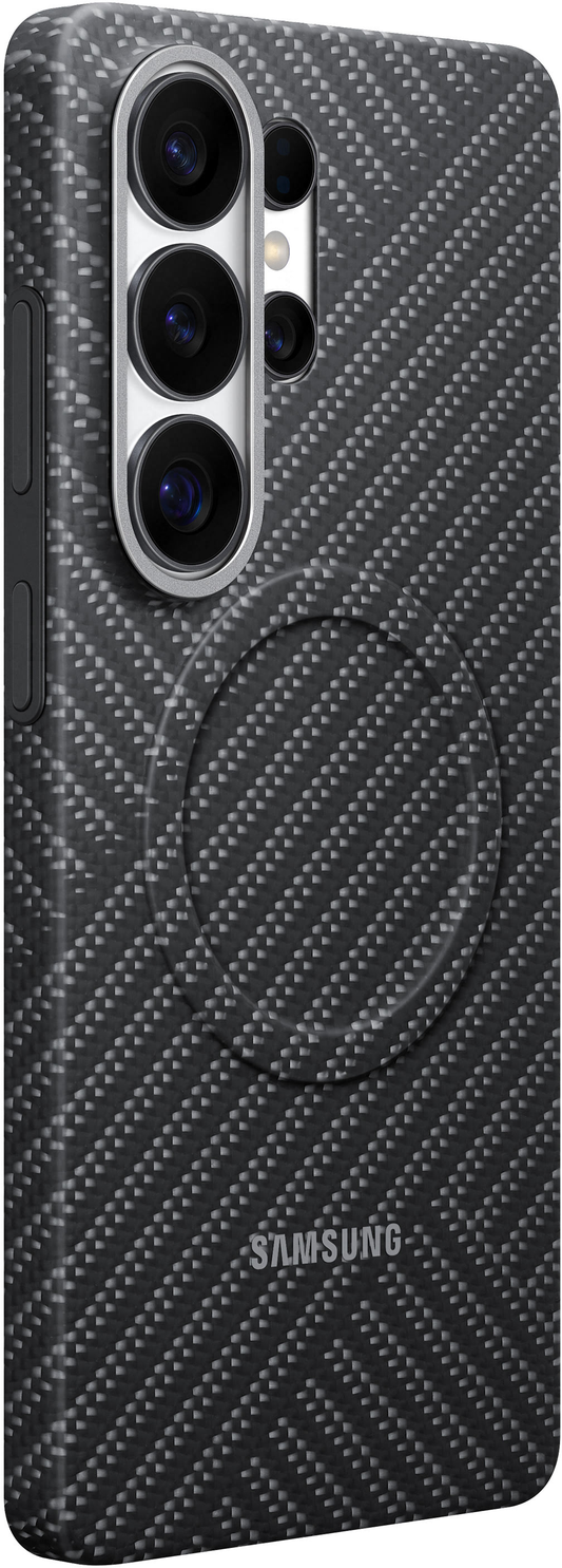 Deksel for Samsung Galaxy S26 Ultra S948, Carbon Magnet Case, Grå EF-KS948SSEGWW