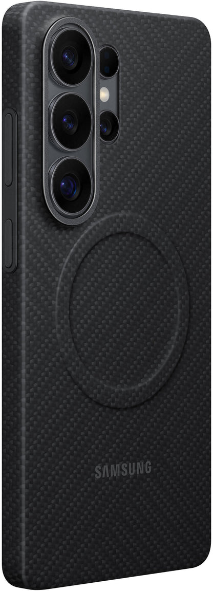 Deksel for Samsung Galaxy S26 Ultra S948, Carbon Magnet Case, Svart EF-KS948SNEGWW
