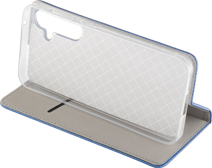 Deksel for Samsung Galaxy A17 4G / A17 5G, OEM, Smart Magnet, Marineblå