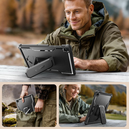 Deksel for Samsung Galaxy Tab A11+ / Tab A9+, Tech-Protect, Kevlar Pro, Svart