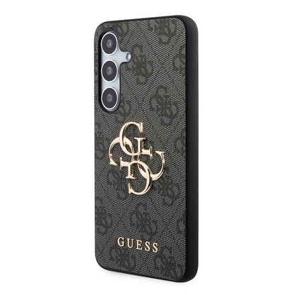 Deksel til Samsung Galaxy S24+ S926, Guess, 4G Big Logo, Svart, Reseglet