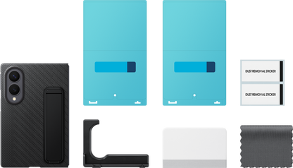 Deksel for Samsung Galaxy Z Fold8 F971, Carbon Standing, Svart EF-XF971SBEGWW