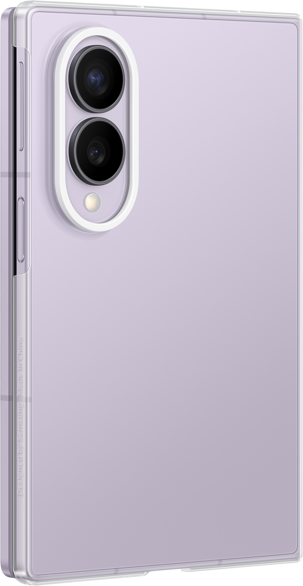 Deksel til Samsung Galaxy Z Fold8 F971, Klar deksel, Transparent EF-QF971CTEGWW