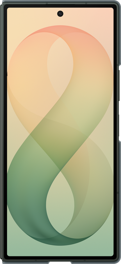 Deksel for Samsung Galaxy Z Fold8 Ultra F976, Silicone Magnet Case, Grønn EF-EF976CGEGWW