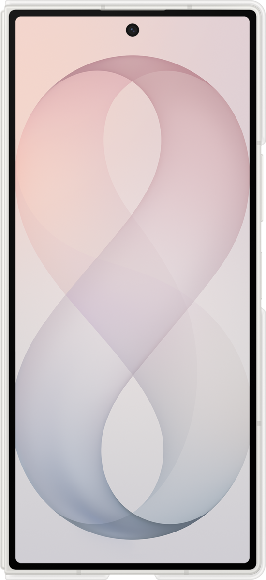 Deksel til Samsung Galaxy Z Fold8 Ultra F976, Silicone Magnet Case, Hvit EF-EF976CWEGWW