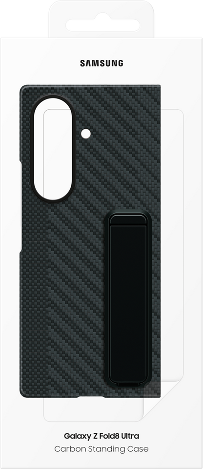 Deksel for Samsung Galaxy Z Fold8 Ultra F976, Carbon Standing, Svart EF-XF976SBEGWW