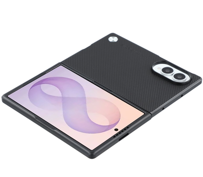 Deksel for Samsung Galaxy Z Fold8 F971, X-Level, Karbon, Svart