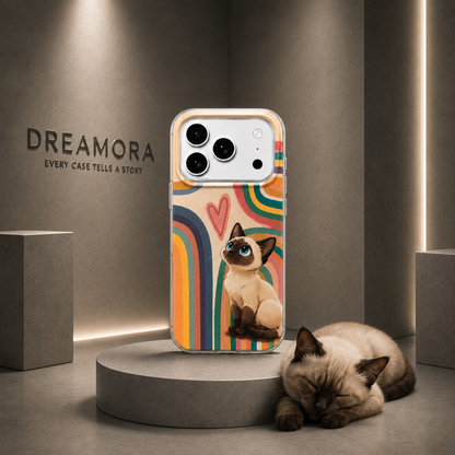 Deksel for Samsung Galaxy A07 5G A076 / A07 4G A075, Perfect Case, Dreamora Kitty, Flerfarget