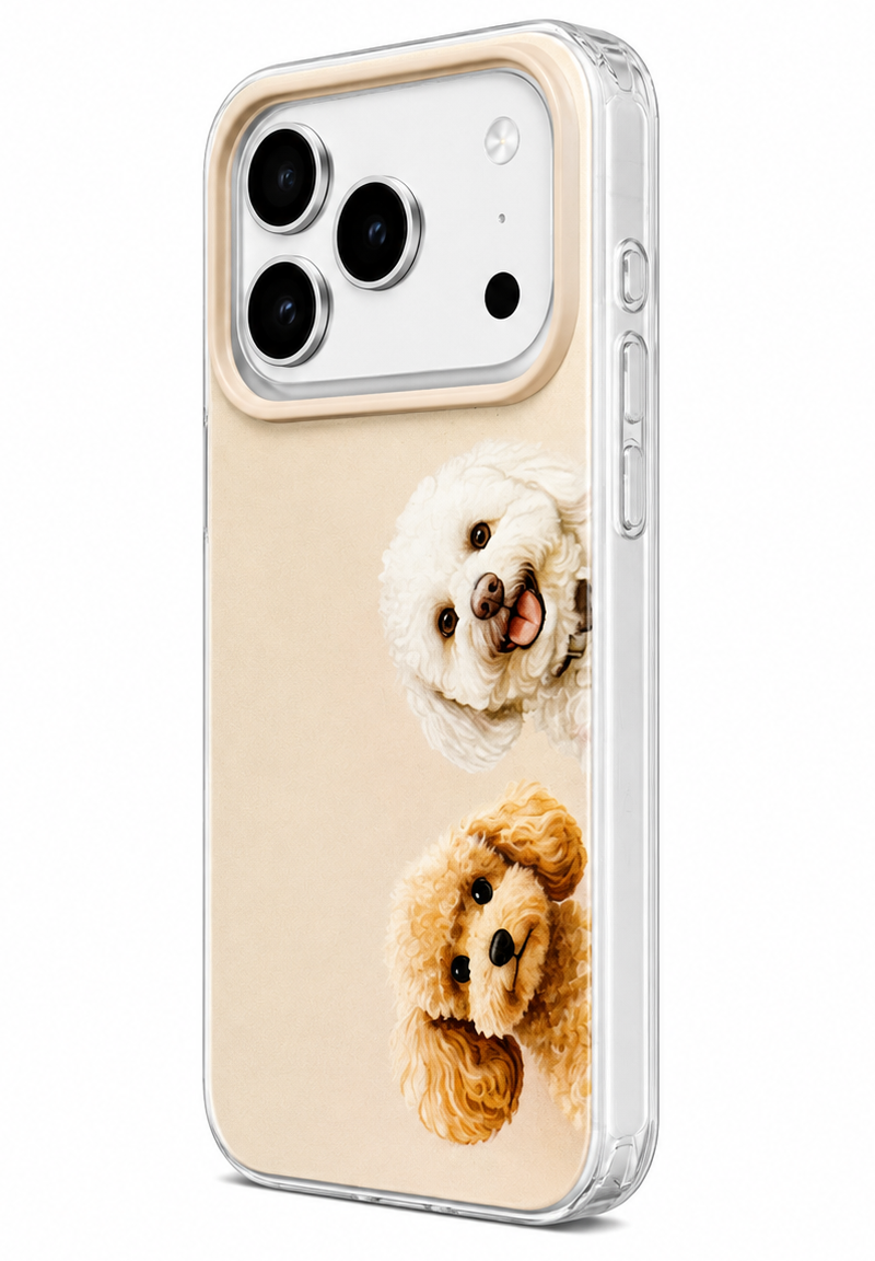 Deksel for Samsung Galaxy A07 5G A076 / A07 4G A075, Perfect Case, Dreamora Poodle, Flerfarget
