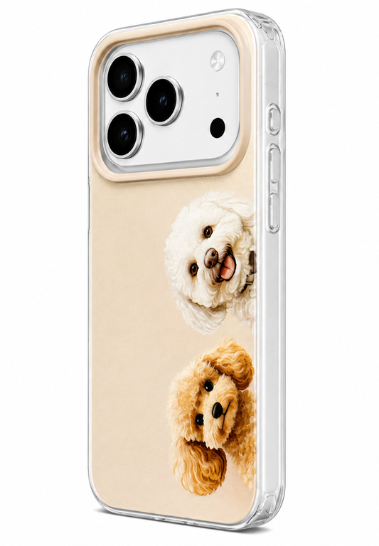 Deksel til Samsung Galaxy A07 / A07 4G A075, Perfect Case, Dreamora Poodle, Flerfarget