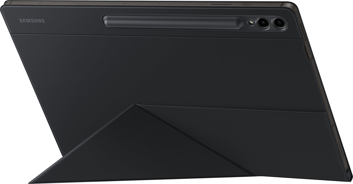 Deksel for Samsung Galaxy Tab S9 Ultra, Smart Book Cover, Svart EF-BX910PBEGWW