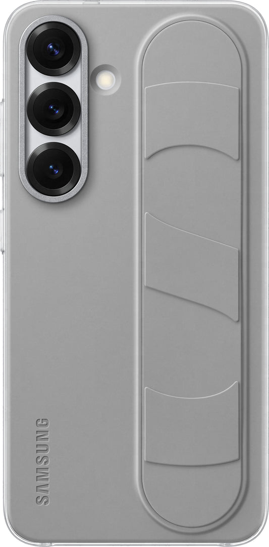 Deksel for Samsung Galaxy S25 S931, Standing Grip, Grå EF-GS931CJEGWW