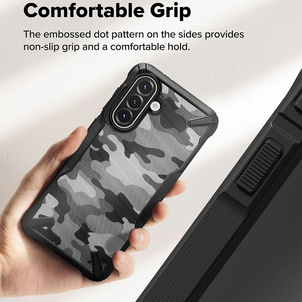 Deksel for Samsung Galaxy A56 A566 / A36 A366, Ringke, Fusion X Camo, Svart