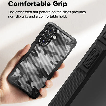 Deksel for Samsung Galaxy A56 A566 / A36 A366, Ringke, Fusion X Camo, Svart